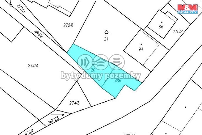 Prodej, Pozemek k bydlení, Černiv