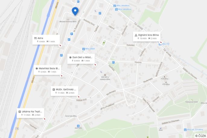 Prodej, Byt 2+1, Bílina