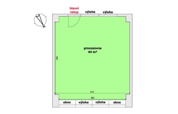 Pronájem, Obchod a služby, Ostrava