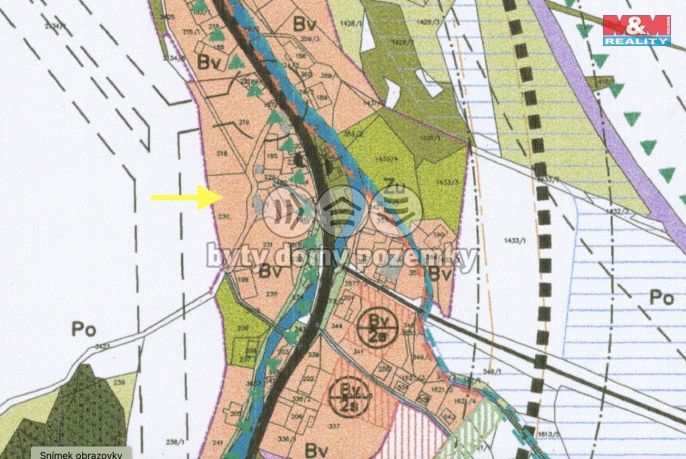 Prodej, Pozemek k bydlení, Vápenná