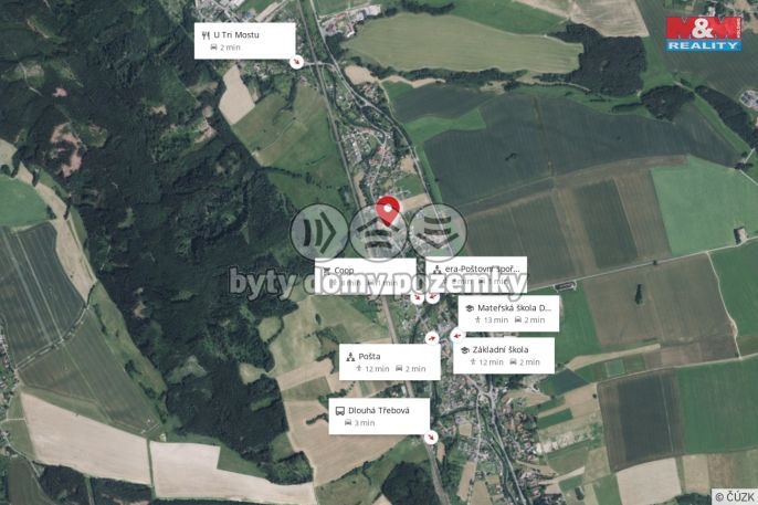 Prodej, Pozemek k bydlení, Dlouhá Třebová