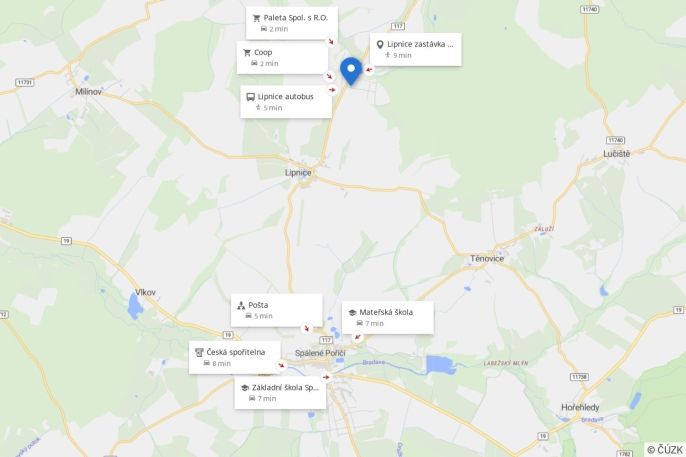 Prodej, Pozemek k bydlení, Spálené Poříčí
