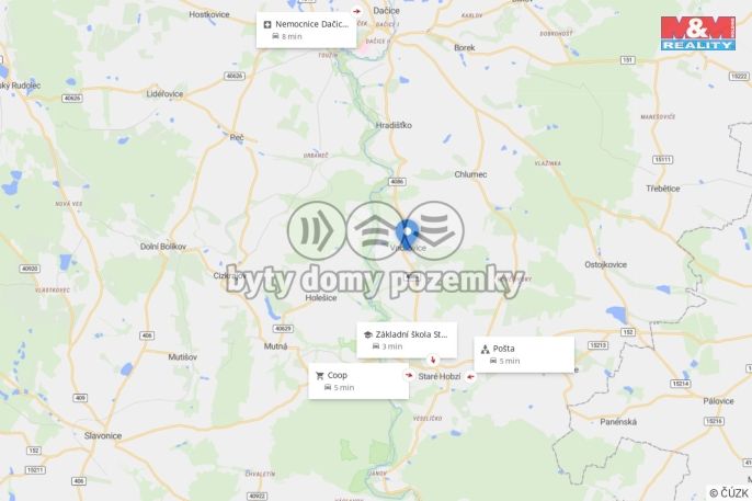 Pronájem, Byt 3+kk, Staré Hobzí