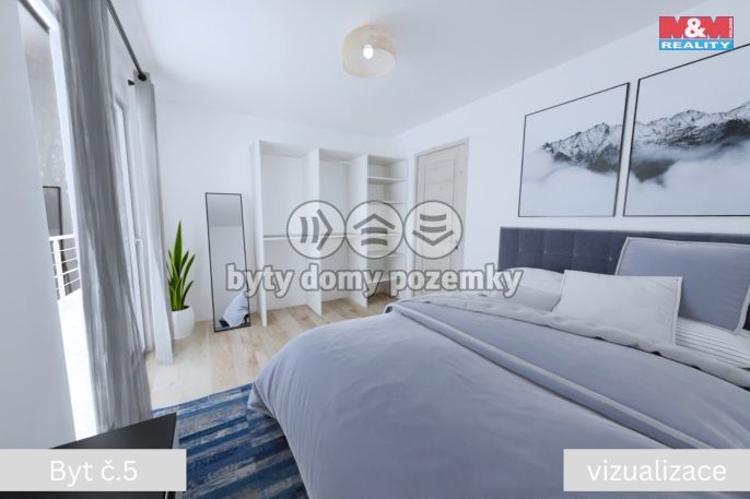 Prodej, Byt 2+kk, Žleby