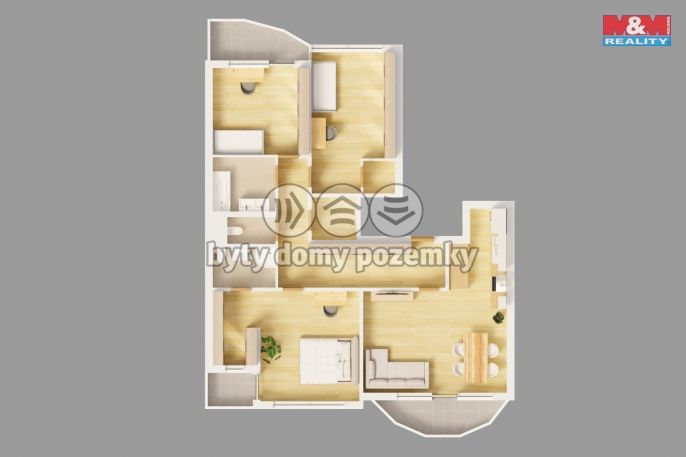 Prodej, Byt 4+kk, Praha