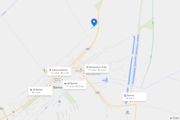 Prodej, Pozemek k bydlení, Štarnov