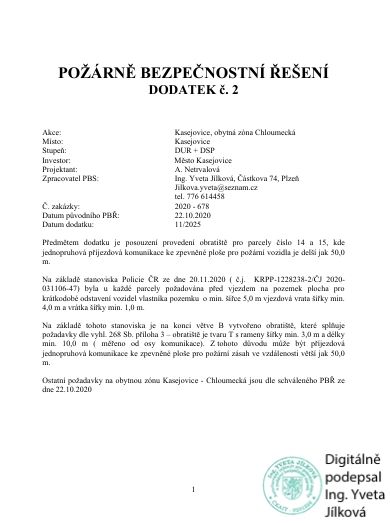 Prodej, Pozemek k bydlení, Kasejovice