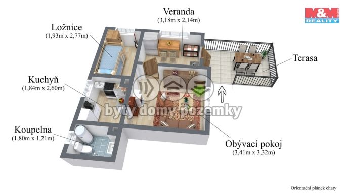 Prodej, Chata, Klášterec nad Ohří