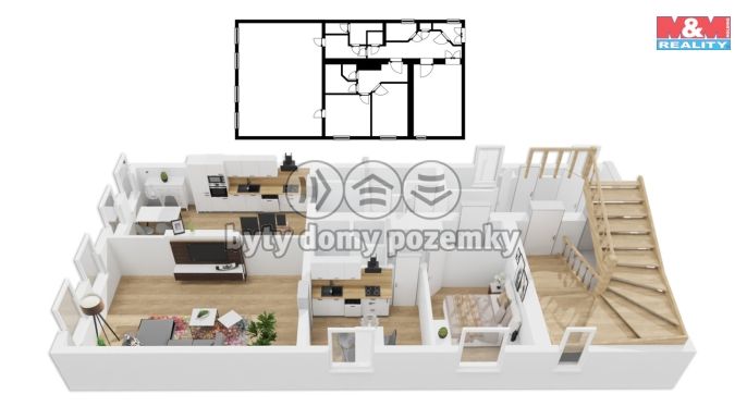 Prodej, Nájemní dům, Hořice