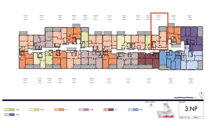 Prodej, Byt 2+1, Praha