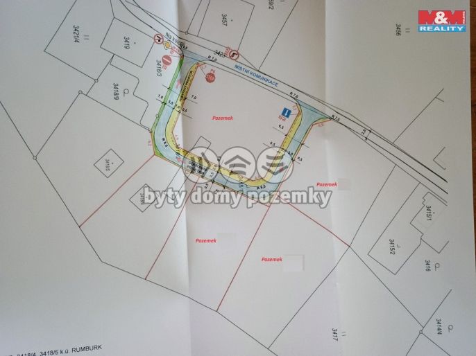 Prodej, Pozemek k bydlení, Rumburk