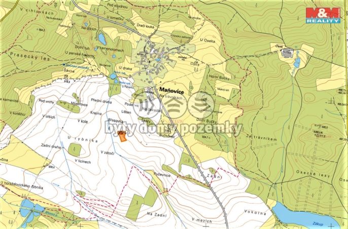 Prodej, Pole, Maňovice