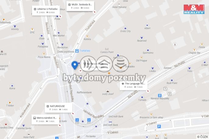 Pronájem, Kancelářský prostor, Praha