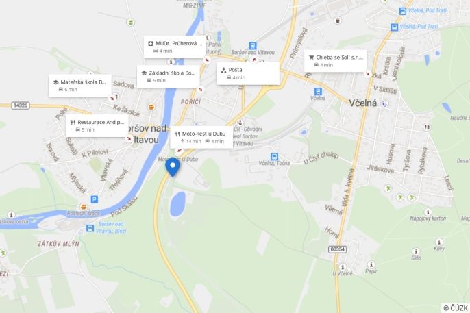 Prodej, Chata, Boršov nad Vltavou