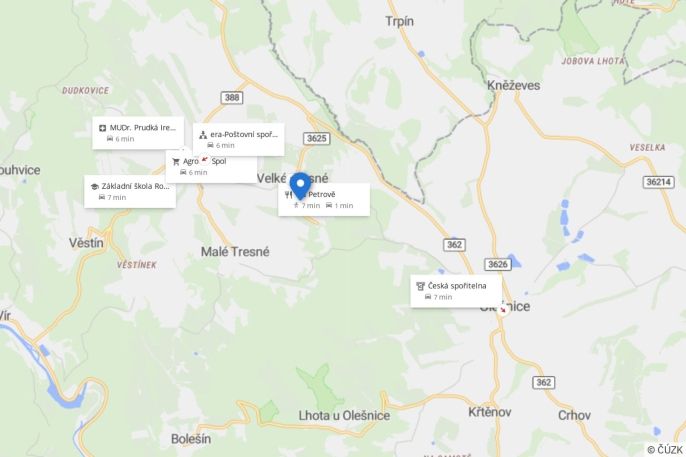 Prodej, Louka, Velké Tresné