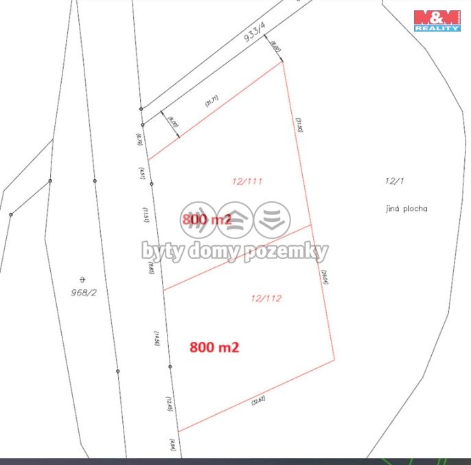 Prodej, Pozemek k bydlení, Huzová