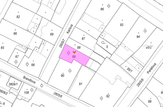 Pronájem, Byt 1+kk, Kolín