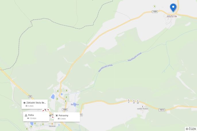 Prodej, Pozemek k bydlení, Bezvěrov