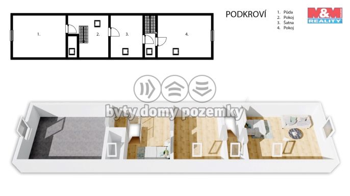 Prodej, Rodinný dům, Vlkava