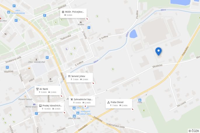 Pronájem, Sklad, Jirkov