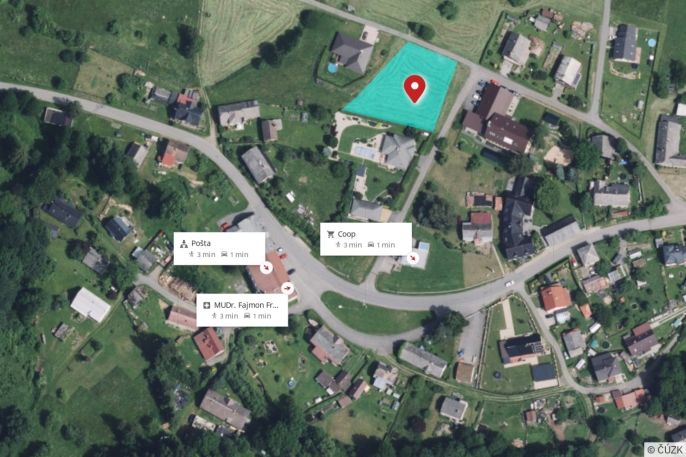 Prodej, Pozemek k bydlení, Horní Heřmanice