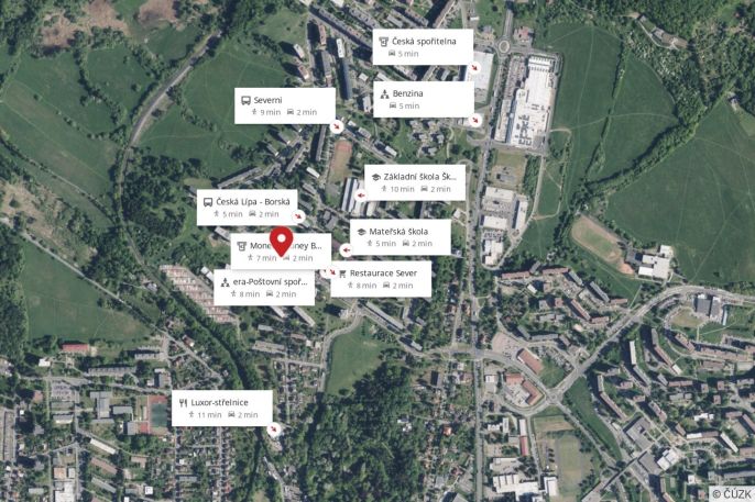 Pronájem, Obchodní objekt, Česká Lípa