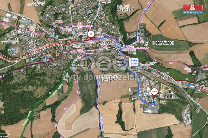 Prodej, Komerční pozemky, Domažlice