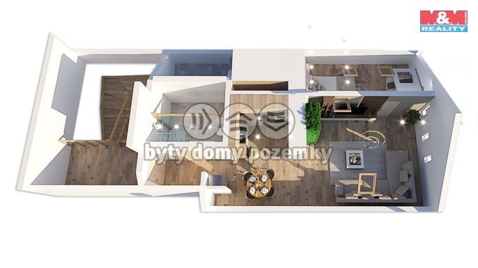 Prodej, Byt 2+kk, Jindřichův Hradec