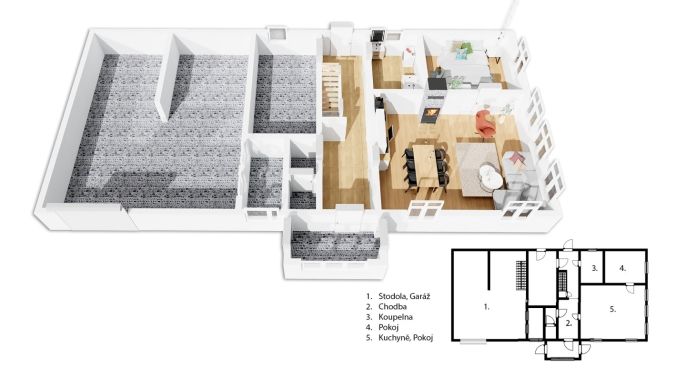 Prodej, Rodinný dům, Přívrat