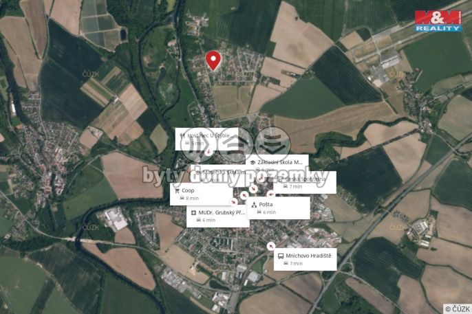 Prodej, Pozemek k bydlení, Mnichovo Hradiště