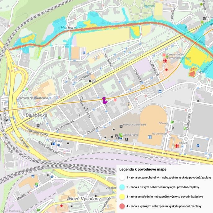 Pronájem, Byt 2+kk, Praha