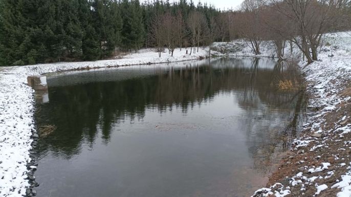Prodej, Vodní plocha, Předhradí