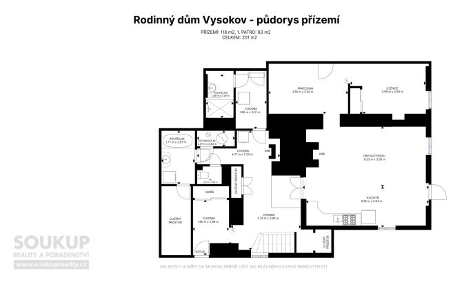 Prodej, Rodinný dům, Vysokov