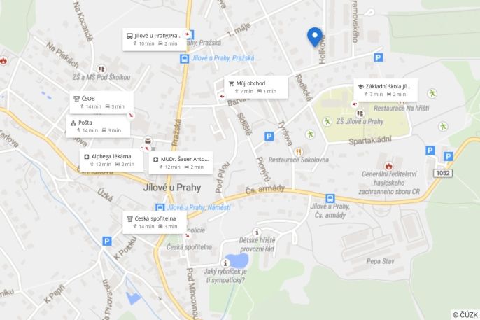 Prodej, Byt 3+1, Jílové u Prahy