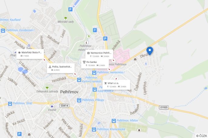 Prodej, Byt 4+1, Pelhřimov