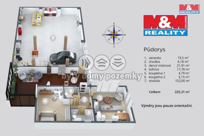 Prodej, Rodinný dům, Huntířov