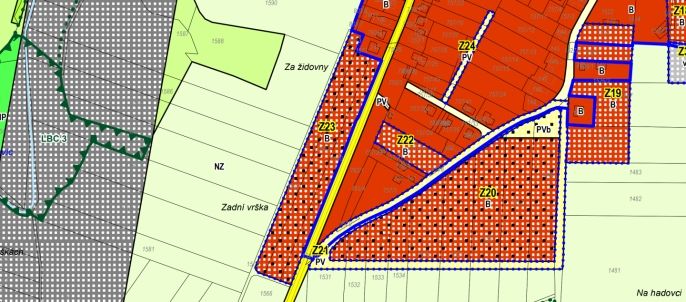 Prodej, Pozemek k bydlení, Myslkovice