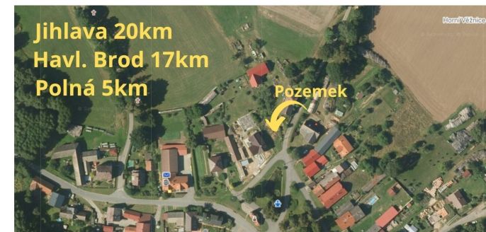 Prodej, Pozemek k bydlení, Věžnice