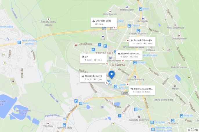 Prodej, Byt 2+1, Mariánské Lázně