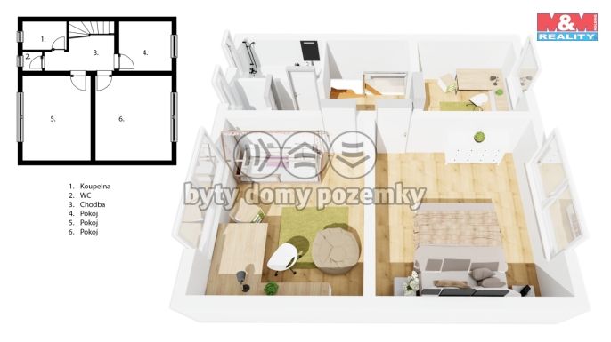 Prodej, Rodinný dům, Zlaté Hory