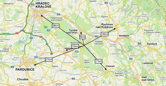 Prodej, Chata, Borohrádek