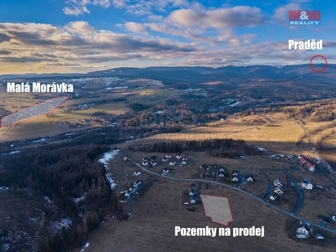 Prodej, Pozemek k bydlení, Václavov u Bruntálu