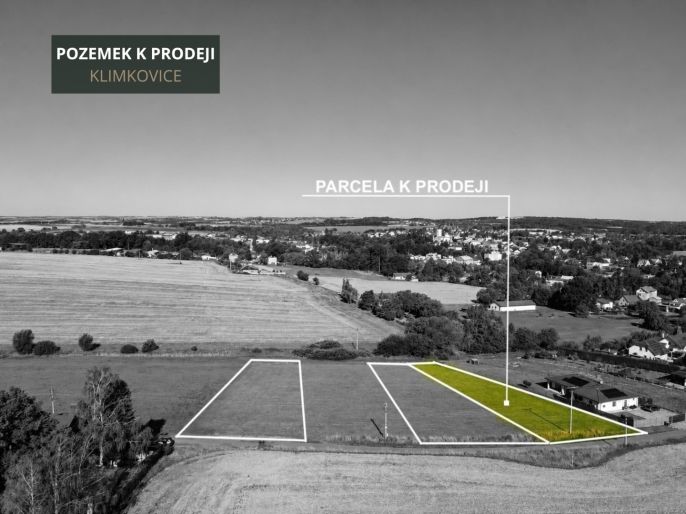 Prodej, Pozemek k bydlení, Klimkovice