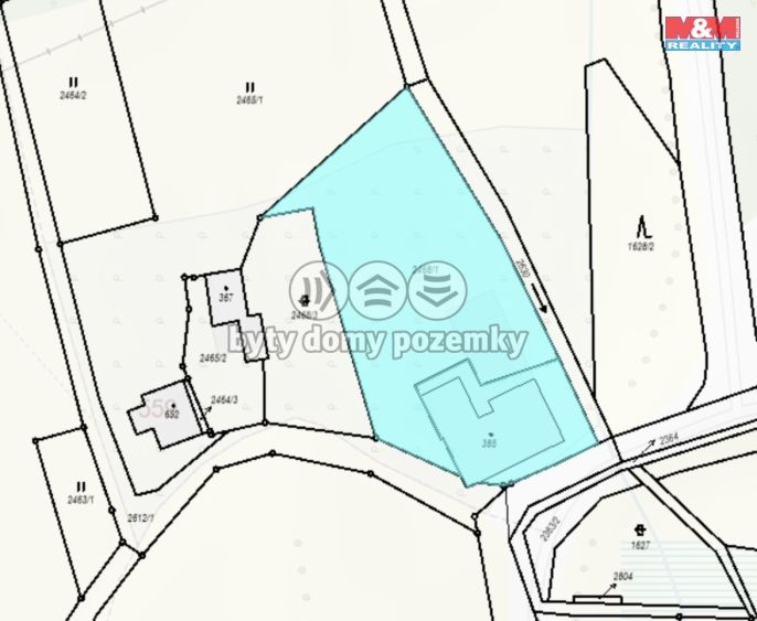 Prodej, Pozemek k bydlení, Stříbrná