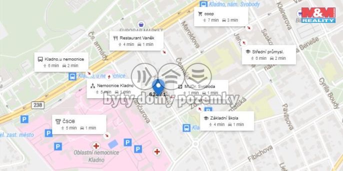 Prodej, Pozemek k bydlení, Kladno