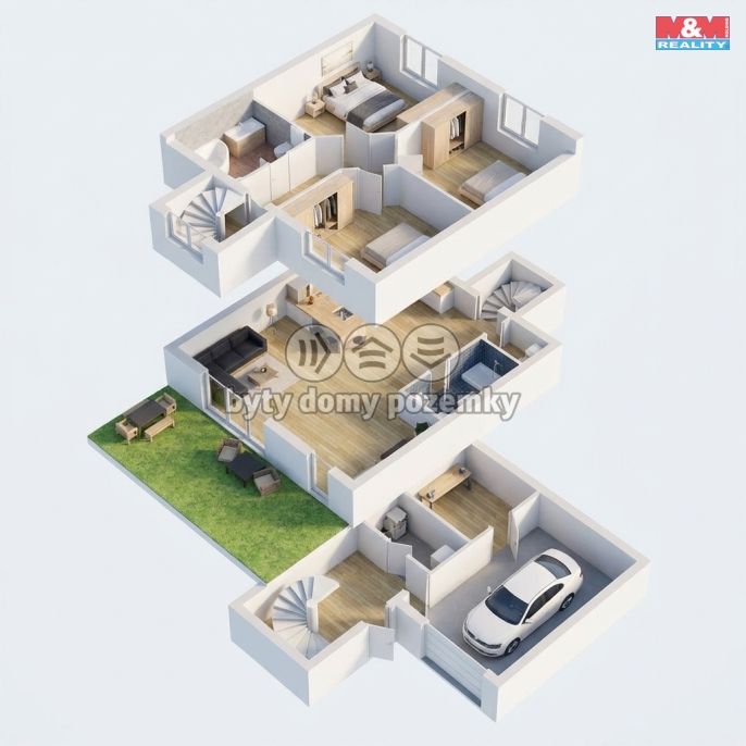 Prodej, Byt 4+kk, Nymburk