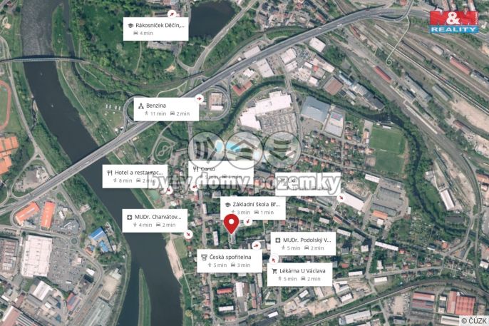 Prodej, Byt 1+1, Děčín