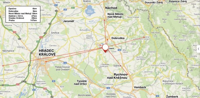 Prodej, Chalupa, Trnov