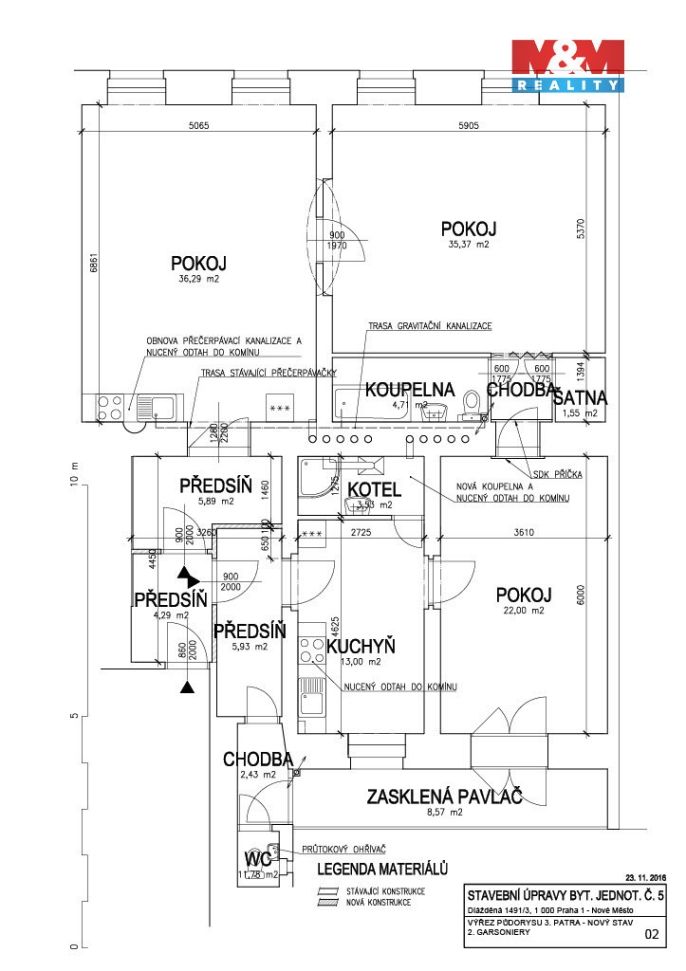 Prodej, Byt 3+1, Praha