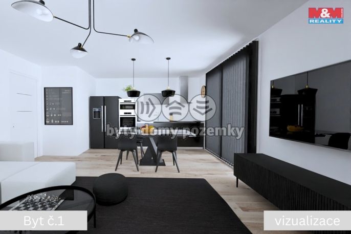 Prodej, Byt 2+kk, Žleby